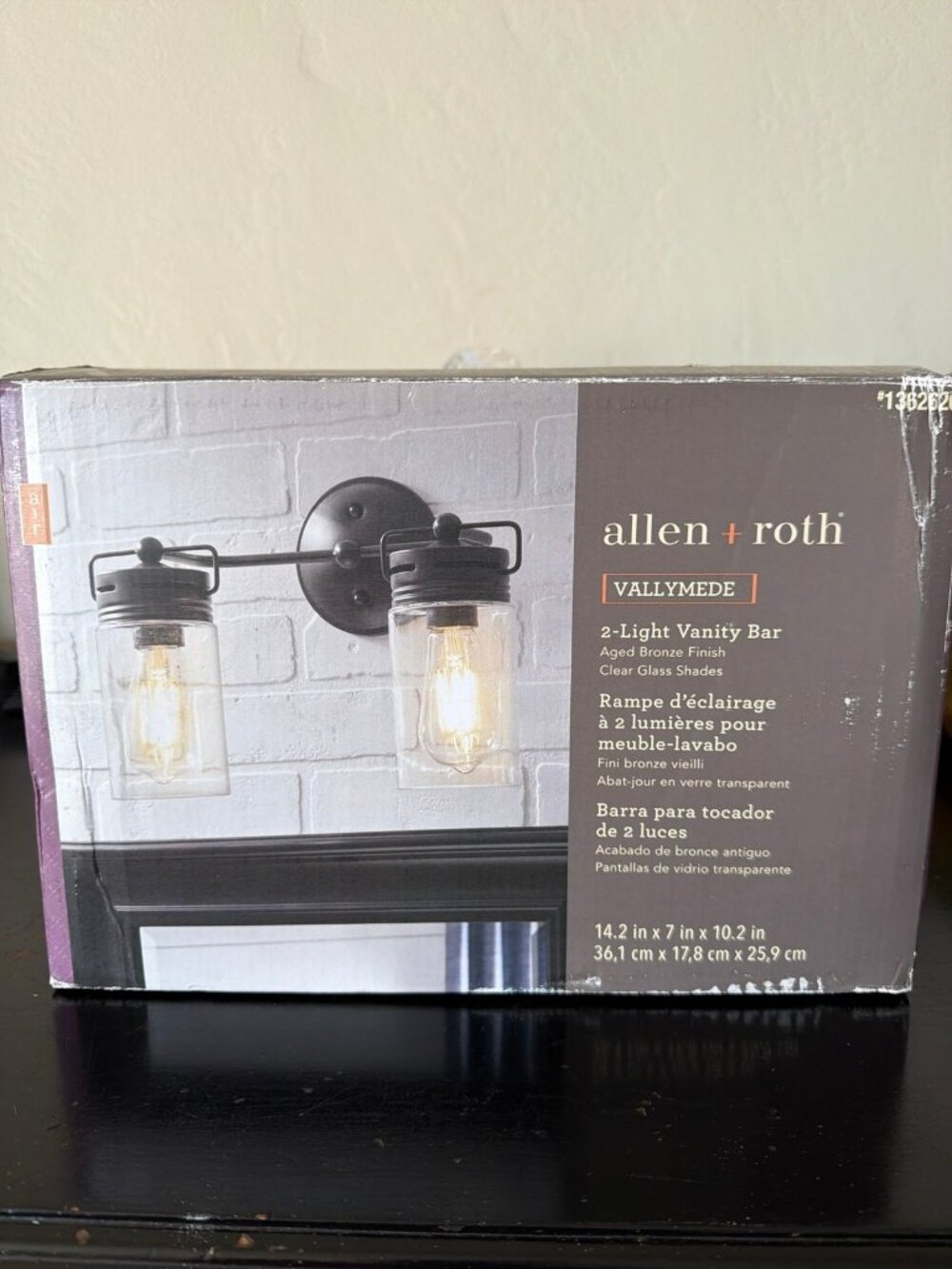 Allen + Roth 2- light vanity Bar